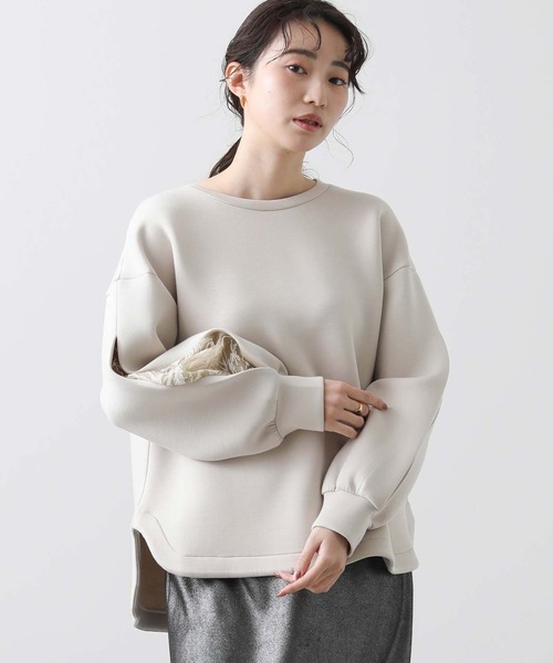 Gready Brilliant(グレディブリリアン)の「ダンボールレーススリーブカットソー(Tシャツ/カットソー・レディース・ベージュ/アイボリー・M)」の19枚目の写真