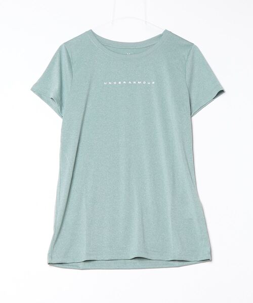 UNDER ARMOUR（アンダーアーマー）の「アンダーアーマー  UAテック グラフィック ショートスリーブ Tシャツ（Tシャツ/カットソー・レディース・レモンイエロー/グレー・S/M/L/XL）」の2枚目の写真