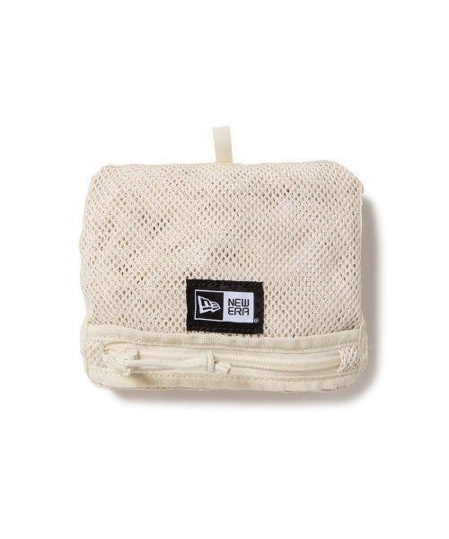 NEW ERA（ニューエラ）の「NEW ERA/ニューエラ エコトートバッグ 22L パッカブル アイボリーメッシュ/ブラックメッシュ 14392331/14521337（エコバッグ/サブバッグ・メンズ・ブラック/アイボリー・FREE）」の7枚目の写真