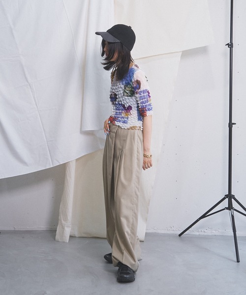 tシャツ POKOPOKO print TOPS レディース セール】POKOPOKO print TOPS（Tシャツ/カットソー）｜MIDVEIN