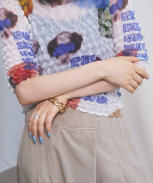 tシャツ POKOPOKO print TOPS レディース セール】POKOPOKO print TOPS（Tシャツ/カットソー）｜MIDVEIN
