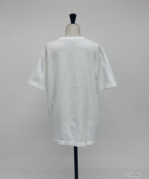 Disney(ディズニー)の「【GOOD ROCK SPEED】 MICKEY / ミッキー / プリント / 半袖 Tシャツ(Tシャツ/カットソー・レディース・ホワイト/チャコールグレー・フリー)」の6枚目の写真