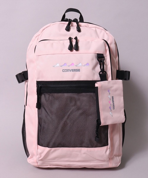 CONVERSE(コンバース)の「(GA)【CONVERSE】10ポケット/30L ポーチ付き マルチシーン バックパック(バックパック/リュック・メンズ・ブラック×ホワイト/ブラック/ピンク/ベージュ・ONE SIZE)」の22枚目の写真