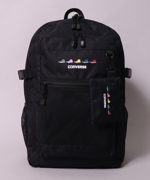 CONVERSE(コンバース)の「(GA)【CONVERSE】10ポケット/30L ポーチ付き マルチシーン バックパック(バックパック/リュック・メンズ・ブラック×ホワイト/ブラック/ピンク/ベージュ・ONE SIZE)」の20枚目の写真