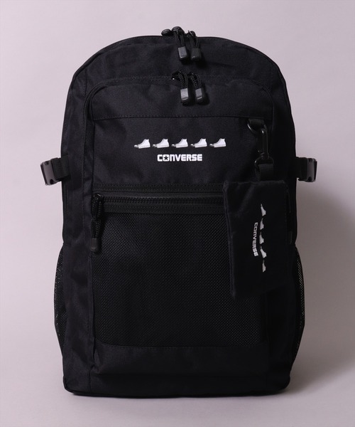 CONVERSE(コンバース)の「(GA)【CONVERSE】10ポケット/30L ポーチ付き マルチシーン バックパック(バックパック/リュック・メンズ・ブラック×ホワイト/ブラック/ピンク/ベージュ・ONE SIZE)」の21枚目の写真