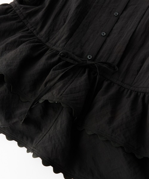 セール】FRILL AND LACE BLOUSE（シャツ/ブラウス）｜MILKFED