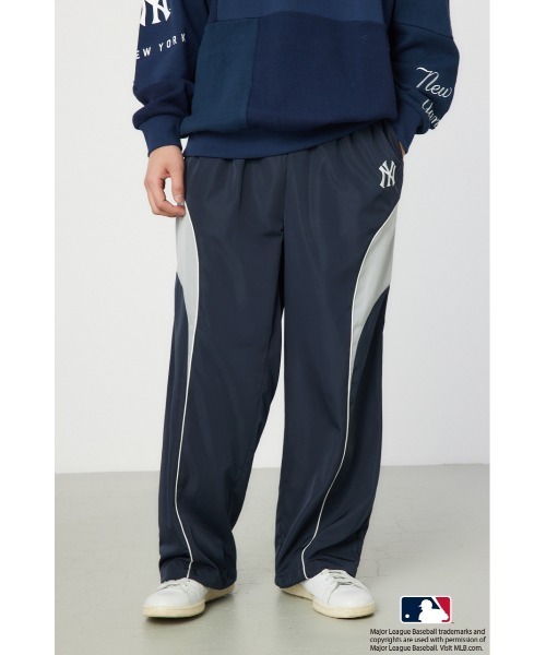 RODEO CROWNS WIDE BOWL（ロデオクラウンズワイドボウル）の「MLBチェンジトラックパンツ（その他パンツ・レディース・ブラウン/ネイビー/グレー・MEDIUM/LARGE）」の10枚目の写真