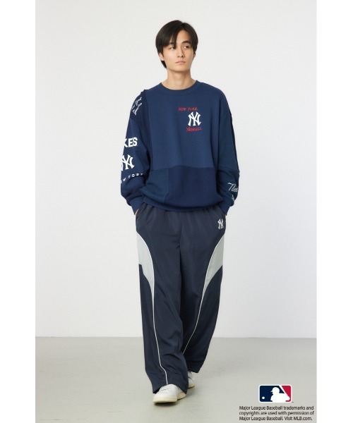 RODEO CROWNS WIDE BOWL（ロデオクラウンズワイドボウル）の「MLBチェンジトラックパンツ（その他パンツ・レディース・ブラウン/ネイビー/グレー・MEDIUM/LARGE）」の13枚目の写真