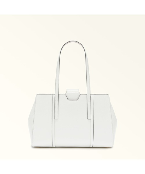 FURLA(フルラ)の「FURLA RIVA L TOTE(トートバッグ・レディース・ライトホワイト/ブラック/ダークグレー・ONE SIZE)」の2枚目の写真