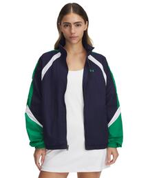 UNDER ARMOUR（アンダーアーマー）の「UAアイコン オーバーサイズド クリンクル トラックジャケット（ライフスタイル/レディース）（その他アウター）」