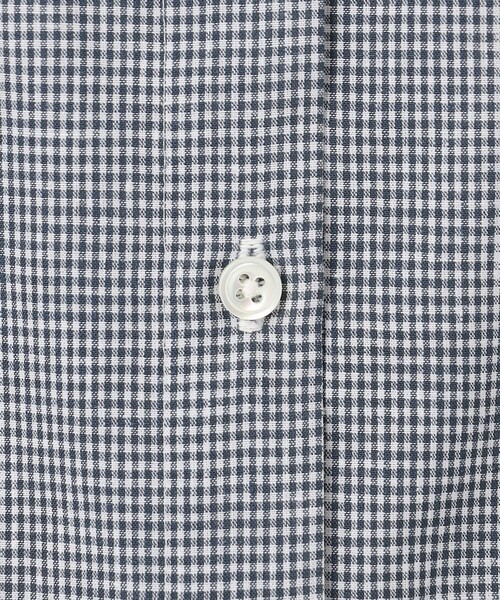 J.PRESS(ジェイプレス)の「【洗える】リネンminiチェック フロントピンタック シャツ(シャツ/ブラウス・レディース・ピンク系3/ライトグリーン系3/ネイビー系3・9/11)」の17枚目の写真