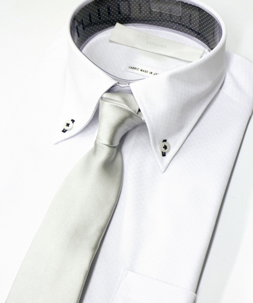 ADPOSION（アドポーション）の「シルクサテンソリッドカラータイ（ネクタイ・メンズ・レッド/ホワイト/ネイビー/シルバー/ブラウン/グリーン/ブラック・FREE）」の7枚目の写真