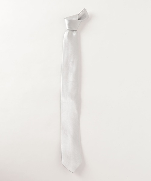 ADPOSION（アドポーション）の「シルクサテンソリッドカラータイ（ネクタイ・メンズ・レッド/ホワイト/ネイビー/シルバー/ブラウン/グリーン/ブラック・FREE）」の13枚目の写真