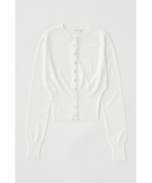 MOUSSY（マウジー）の「WAIST SWITCHING カーディガン（カーディガン/ボレロ・レディース・オフホワイト/ライトイエロー/ブラック・FREE）」の22枚目の写真