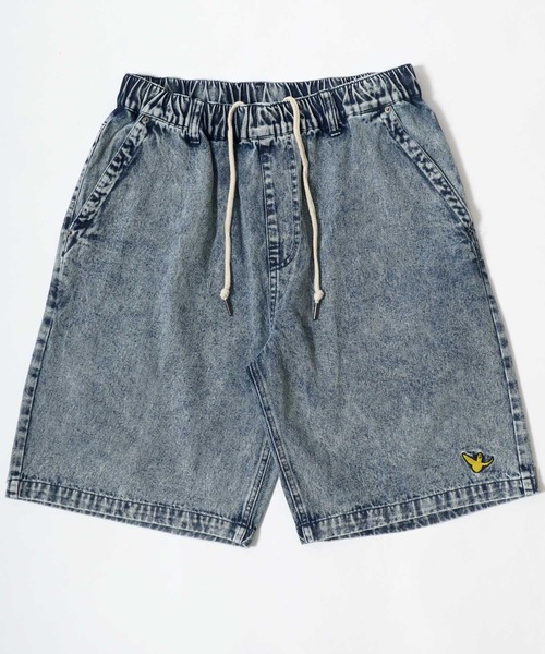 VALAVASAS Press Shorts ショートパンツ デニム ロゴ デニム(ショートパンツ)検索ページ|シェルターウェブストア