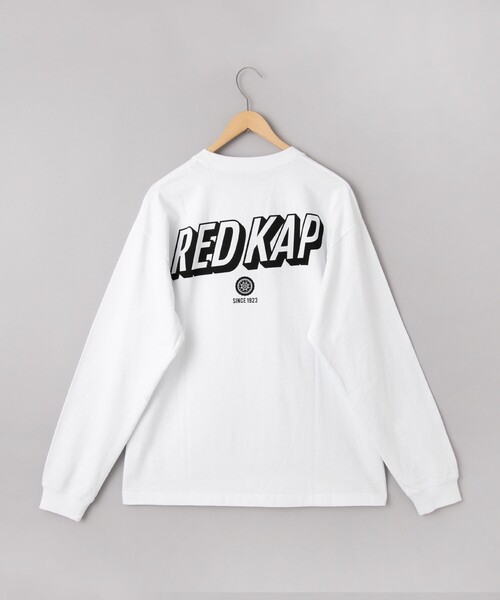 coen(コーエン)の「【REDKAP/レッドキャップ】別注バックプリントロングスリーブTシャツ(Tシャツ/カットソー・メンズ・ホワイト/ブラック・M/XL/L)」の17枚目の写真
