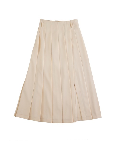 ACLENT（アクレント）の「プリーツラップロングスカート（スカート・レディース・アイボリー・FREE）」の5枚目の写真