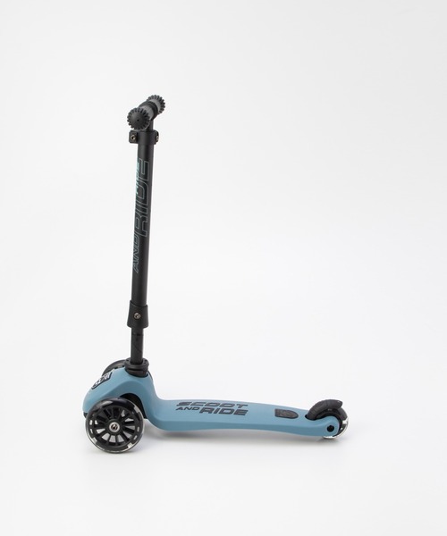 SCOOT AND RIDE(スクートアンドライド)の「SCOOT&RIDE HIGHWAYKICK 3 スクート&ライド ハイウェイキックスリー キックスクーター(おもちゃ・キッズ・グレイッシュブルー/ダークグリーン/ピンク/ライトグリーン/ライトピンク/ライトブルー/アッシュ・FREE)」の19枚目の写真