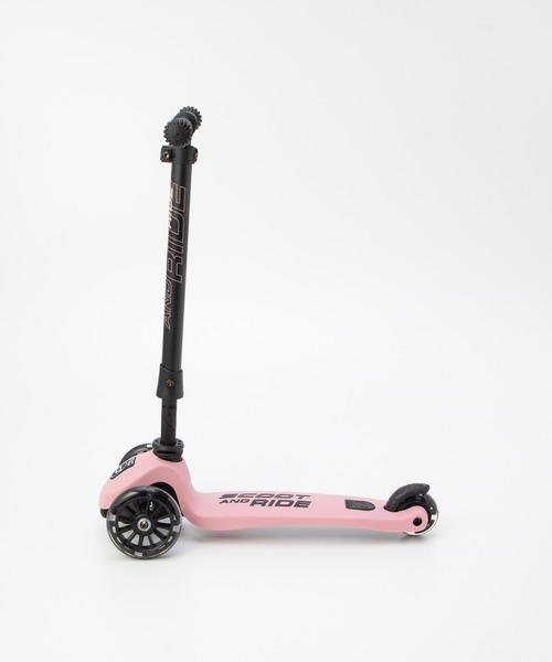 SCOOT AND RIDE(スクートアンドライド)の「SCOOT&RIDE HIGHWAYKICK 3 スクート&ライド ハイウェイキックスリー キックスクーター(おもちゃ・キッズ・グレイッシュブルー/ダークグリーン/ピンク/ライトグリーン/ライトピンク/ライトブルー/アッシュ・FREE)」の14枚目の写真
