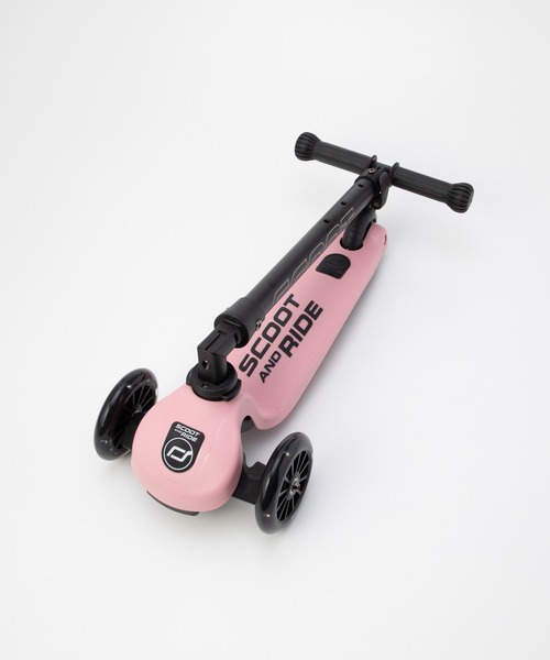 SCOOT AND RIDE(スクートアンドライド)の「SCOOT&RIDE HIGHWAYKICK 3 スクート&ライド ハイウェイキックスリー キックスクーター(おもちゃ・キッズ・グレイッシュブルー/ダークグリーン/ピンク/ライトグリーン/ライトピンク/ライトブルー/アッシュ・FREE)」の15枚目の写真