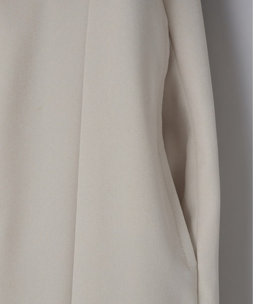 Kanako×Olu.】ショルダーフリルタックワンピース（ドレス）｜Olu