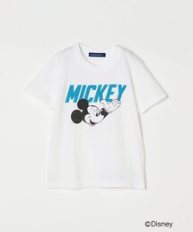 GOOD ROCK SPEED（グッドロックスピード）の「【SHIPS any別注】GOOD ROCK SPEED: /ミッキーマウス/ プリント Tシャツ<KIDS>（Tシャツ/カットソー）」