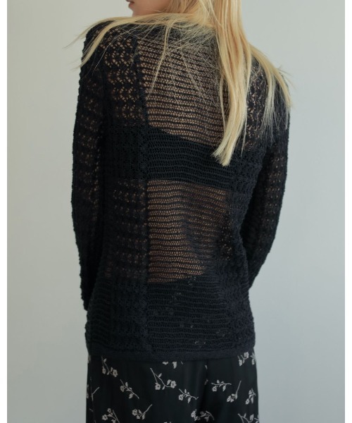 封筒＆タグ付き完売anuke アンヌークWool Knit Shirtsブラック anuke Mix Knit Shirts 62510523（シャツ/ブラウス）｜anuke