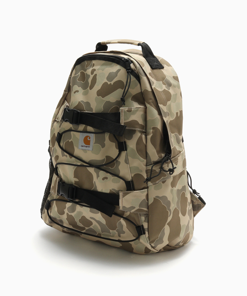 JOINT WORKS(ジョイントワークス)の「Carhartt / カーハートダブルアイピー KICKFLIP BACKPACK(ショルダーバッグ・メンズ・ベージュ/ブラック・FREE)」の2枚目の写真