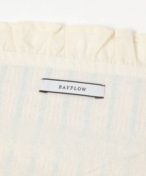 BAYFLOW（ベイフロー）の「BFストライプクッションカバー52×52（クッション/クッションカバー・レディース・ピンク/ブルー/グリーン・0）」の16枚目の写真