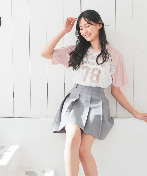 ミニプリーツスカート（スカート）｜Honeys（ハニーズ）のファッション