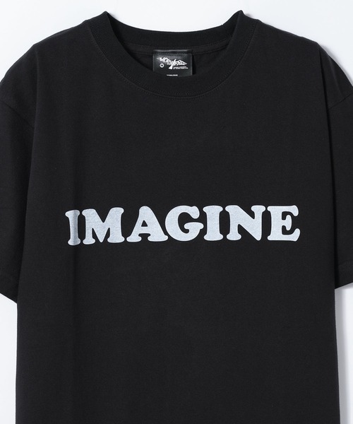 WORN FREE（ウォーンフリー）の「【 WORN FREE / ウォーンフリー 】YOKO ONO IMAGINE S/S TEE（Tシャツ/カットソー・レディース・ホワイト/ブラック・LARGE/SMALL/MEDIUM/X-LARGE）」の13枚目の写真