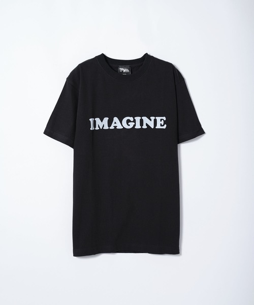 WORN FREE（ウォーンフリー）の「【 WORN FREE / ウォーンフリー 】YOKO ONO IMAGINE S/S TEE（Tシャツ/カットソー・レディース・ホワイト/ブラック・LARGE/SMALL/MEDIUM/X-LARGE）」の15枚目の写真