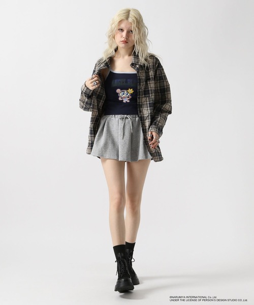 FOREVER 21（フォーエバー トゥエンティーワン）の「【ANGEL BLUE】配色キャミ（キャミソール・レディース・ベージュ/ネイビー/ナチュラル・SMALL/MEDIUM）」の5枚目の写真