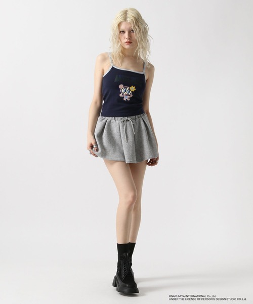 FOREVER 21（フォーエバー トゥエンティーワン）の「【ANGEL BLUE】配色キャミ（キャミソール・レディース・ベージュ/ネイビー/ナチュラル・SMALL/MEDIUM）」の7枚目の写真