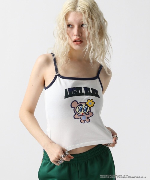 FOREVER 21（フォーエバー トゥエンティーワン）の「【ANGEL BLUE】配色キャミ（キャミソール・レディース・ベージュ/ネイビー/ナチュラル・SMALL/MEDIUM）」の13枚目の写真