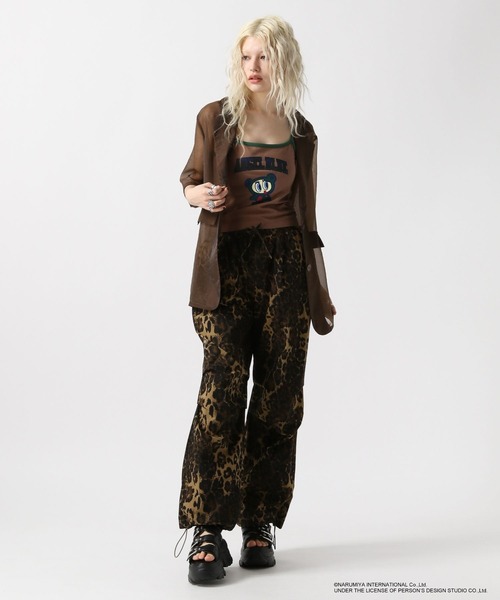 FOREVER 21（フォーエバー トゥエンティーワン）の「【ANGEL BLUE】配色キャミ（キャミソール・レディース・ベージュ/ネイビー/ナチュラル・SMALL/MEDIUM）」の14枚目の写真