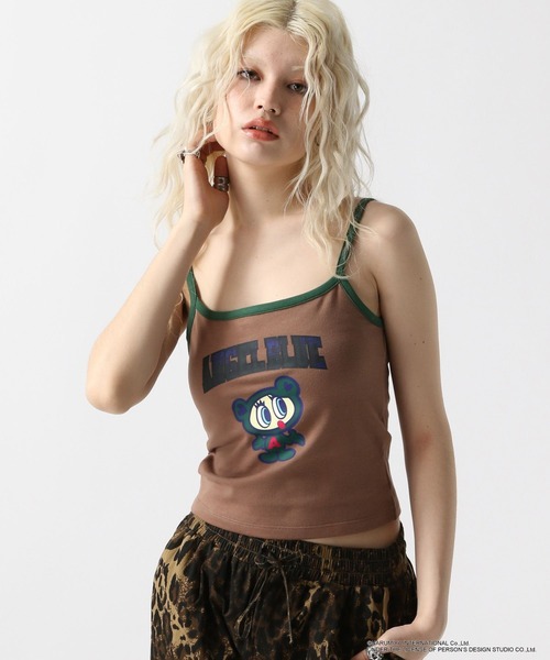 FOREVER 21（フォーエバー トゥエンティーワン）の「【ANGEL BLUE】配色キャミ（キャミソール・レディース・ベージュ/ネイビー/ナチュラル・SMALL/MEDIUM）」の18枚目の写真