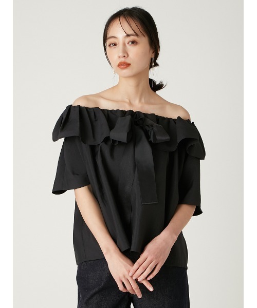 FRAY I.D（フレイアイディー）の「タックボリュームブラウス（シャツ