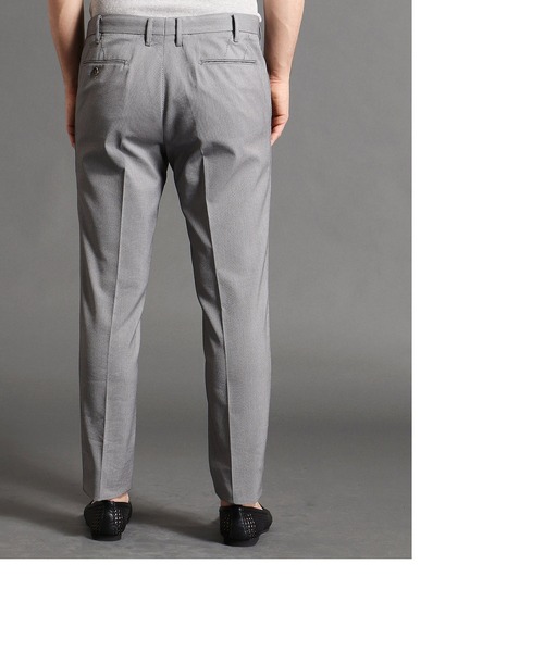 MONSIEUR NICOLE（ムッシュニコル）の「【ex/tra】ソロテックス バーズアイスラックス（その他パンツ・メンズ・ライトグレー/ブラウン/ネイビー・SMALL/MEDIUM/LARGE/X-LARGE）」の5枚目の写真