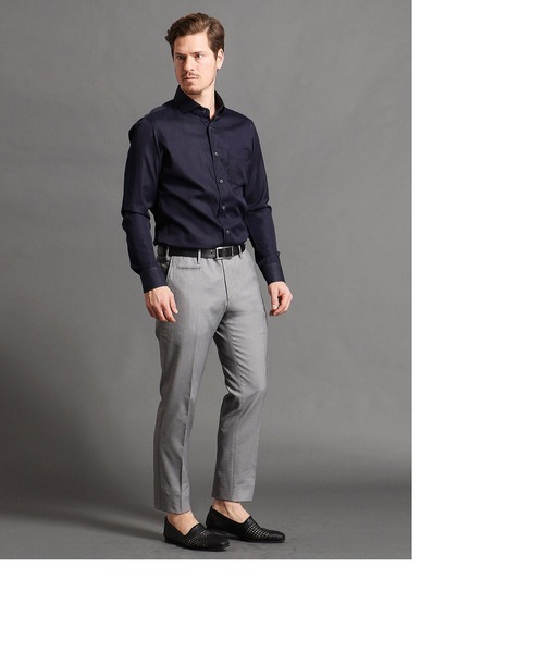 MONSIEUR NICOLE（ムッシュニコル）の「【ex/tra】ソロテックス バーズアイスラックス（その他パンツ・メンズ・ライトグレー/ブラウン/ネイビー・SMALL/MEDIUM/LARGE/X-LARGE）」の10枚目の写真