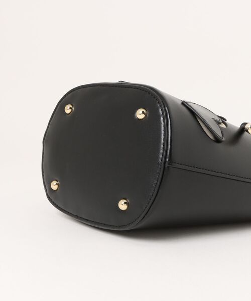 31 Sons de mode（トランテアン　ソン　ドゥ　モード）の「ハートモチーフバケツバッグ（ハンドバッグ・レディース・グリーン/クリーム/ブラック・フリー）」の5枚目の写真