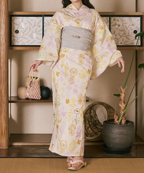 CELEN(セレン)の「【浴衣小物】選べる10色 くしゅくしゅ兵児帯 単品(和装小物・レディース・ホワイト/ワインレッド/ベージュ/ネイビー/スカイブルー/ブラック/チョコ/オリーブ/ピンクベージュ/クリーム・FREE)」の19枚目の写真