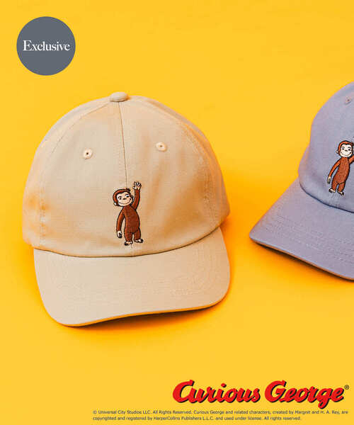 セール】『別注』おさるのジョージ/Cap(KIDS)（キャップ