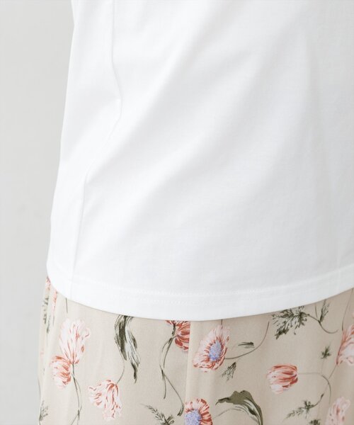 natural couture(ナチュラルクチュール)の「オフショルデザインカットソーTOPS(Tシャツ/カットソー・レディース・ネイビー/ミント/その他1/その他2/その他3/オフホワイト・FREE)」の19枚目の写真