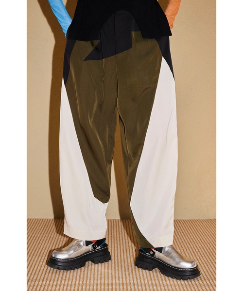 OMMO（オーエムエムオー）の「SWITCHING PT（その他パンツ・レディース・ブラック/カーキ系/グリーン・SMALL/MEDIUM）」の3枚目の写真