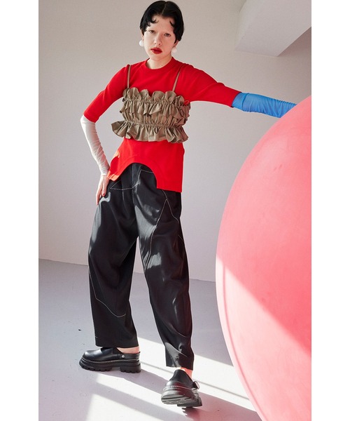 OMMO（オーエムエムオー）の「SWITCHING PT（その他パンツ・レディース・ブラック/カーキ系/グリーン・SMALL/MEDIUM）」の19枚目の写真