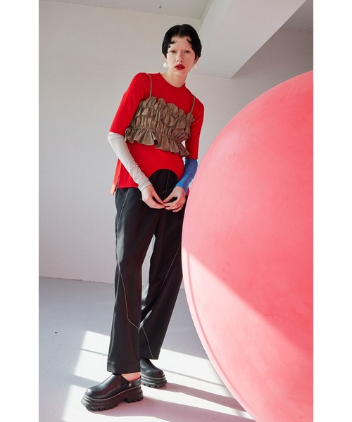 OMMO（オーエムエムオー）の「SWITCHING PT（その他パンツ・レディース・ブラック/カーキ系/グリーン・SMALL/MEDIUM）」の20枚目の写真