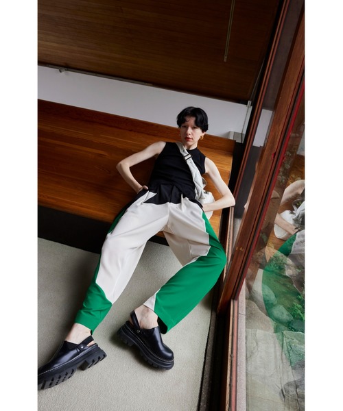 OMMO（オーエムエムオー）の「SWITCHING PT（その他パンツ・レディース・ブラック/カーキ系/グリーン・SMALL/MEDIUM）」の13枚目の写真