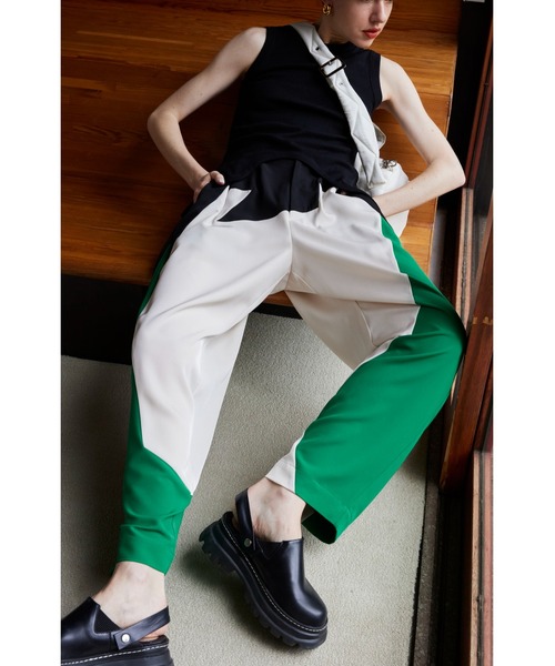 OMMO（オーエムエムオー）の「SWITCHING PT（その他パンツ・レディース・ブラック/カーキ系/グリーン・SMALL/MEDIUM）」の14枚目の写真