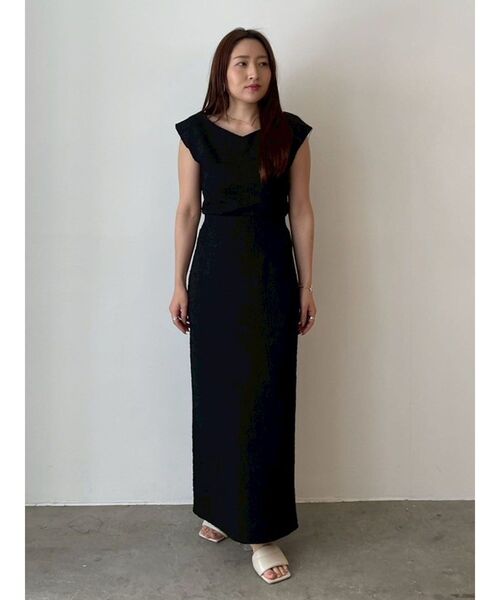 LAGUNAMOON（ラグナムーン）の「シャーリングジャガードIラインスカート（スカート・レディース・アイボリー/ブラック・SMALL/MEDIUM）」の17枚目の写真